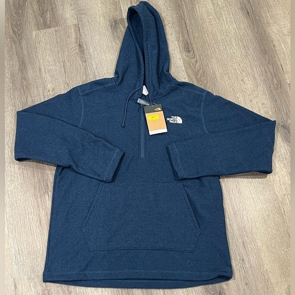 The North Face Other - NWT Men’s Large North Face 1/4 Zip Caprock Soft Navy Woven Knit Sweater